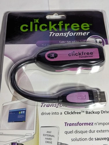 Clickfree Transformer CAB101 Backup Drive SEALED BRAND NEW - photo 3