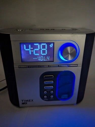 Timex T617S CD Alarm Clock Radio Nature Sounds MP3 WORKS GREAT - photo 2