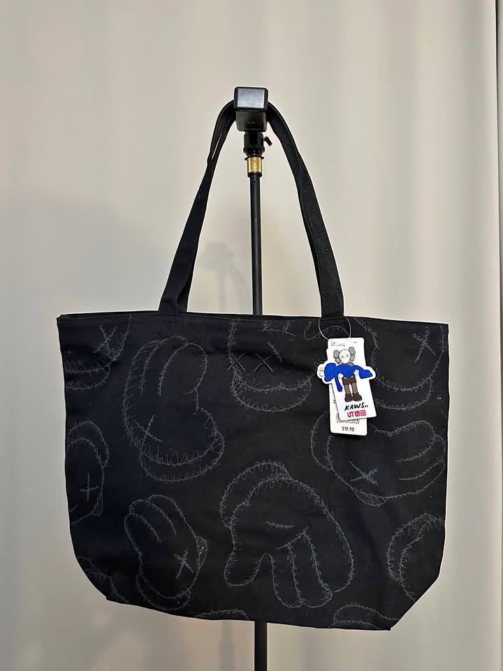 KAWS x Uniqlo Hands Tote Bag