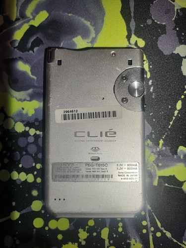 Sony CLIE PEG-T615C/S Handheld (Silver) - photo 2