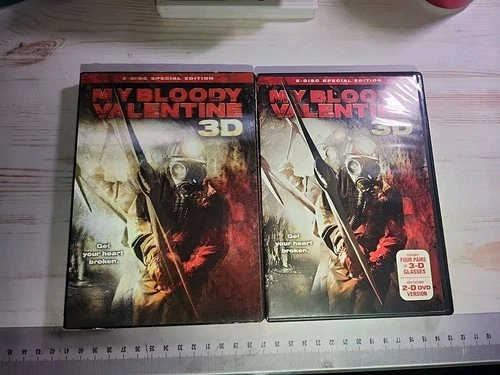3D Glasses Included My Bloody Valentine 3D (DVD, 2009)