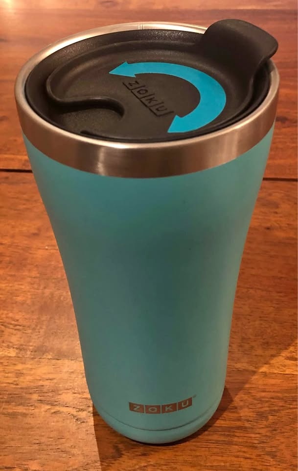 Zoku Tumbler 20oz 24hr Cold 3 Position Lid carrot 🥕