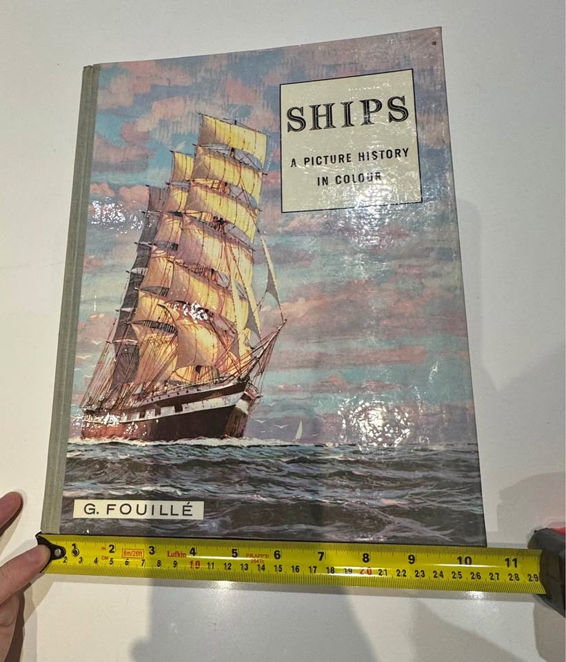 Ships: A Picture History – Vintage Illustrated HC