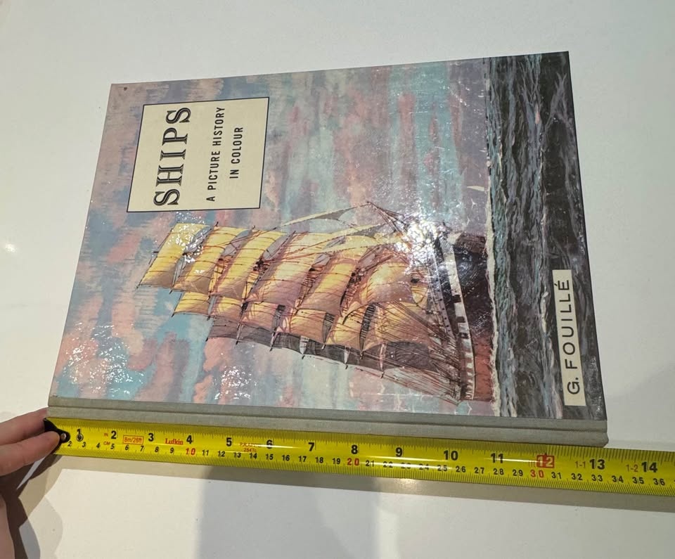 Ships: A Picture History – Vintage Illustrated HC - photo 2