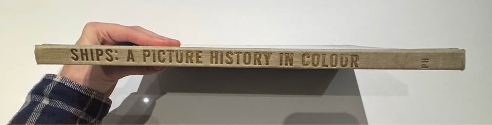 Ships: A Picture History – Vintage Illustrated HC - photo 3