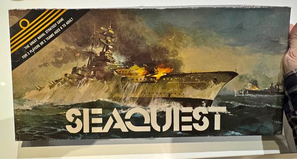 SEAQUEST – Vintage Naval Strategy Board Game