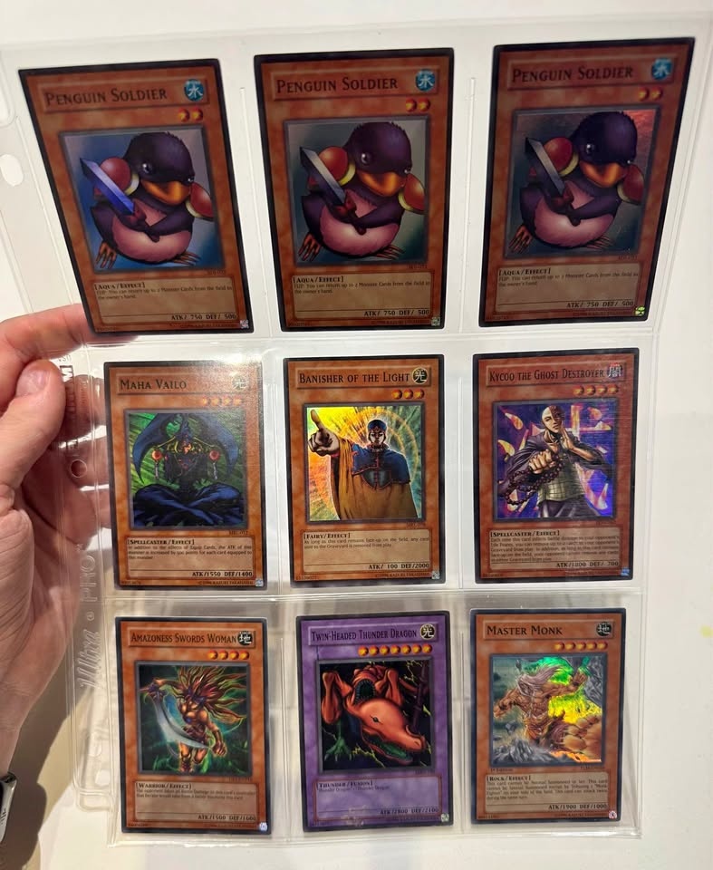 Vintage Yu-Gi-Oh! Holos & Rares – Original Era Page (CAD)