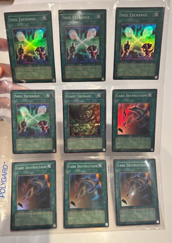Yu-Gi-Oh! Vintage Spell Lot (9 Cards)
