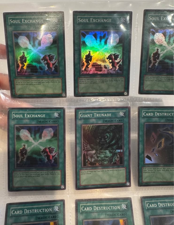 Yu-Gi-Oh! Vintage Spell Lot (9 Cards) - photo 2