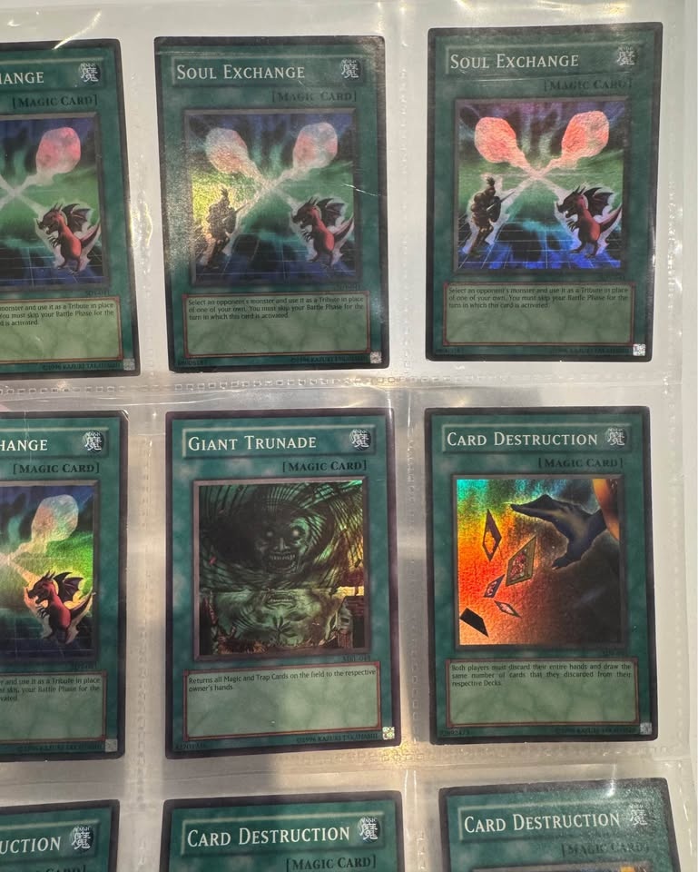 Yu-Gi-Oh! Vintage Spell Lot (9 Cards) - photo 3