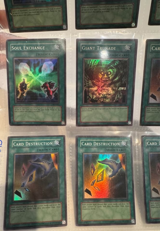 Yu-Gi-Oh! Vintage Spell Lot (9 Cards) - photo 4