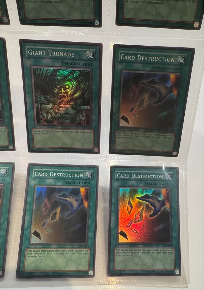 Yu-Gi-Oh! Vintage Spell Lot (9 Cards) - photo 5
