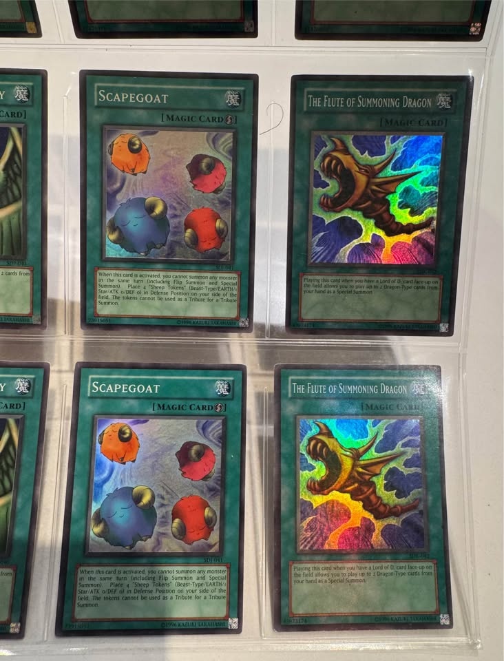 Vintage Yu-Gi-Oh! Holo Spell Page - photo 4