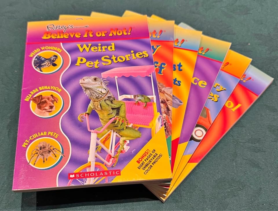 Ripley’s Believe It or Not! – Scholastic Book Lot (6 Books)
