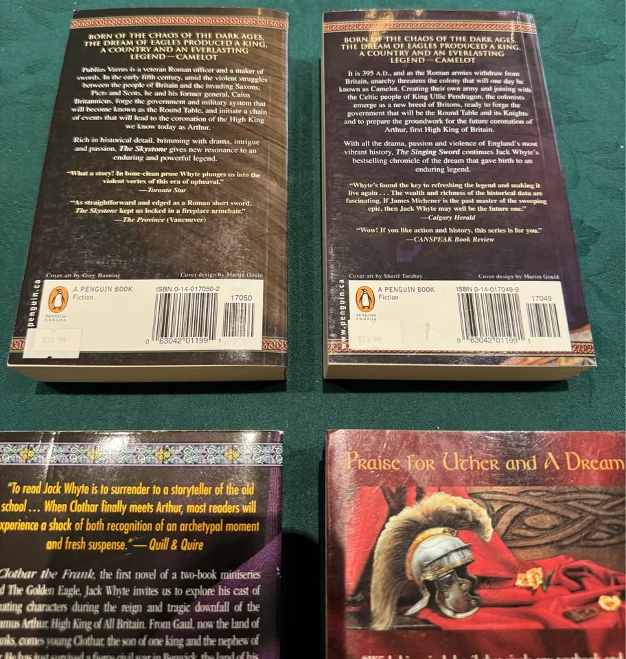 Jack Whyte - A Dream of Eagles Series (4 Books) - photo 3