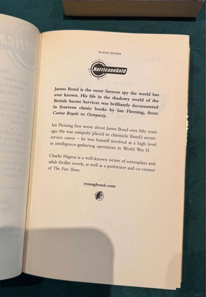 Young James Bond Book Lot (Charlie Higson) – 4 Books - photo 5
