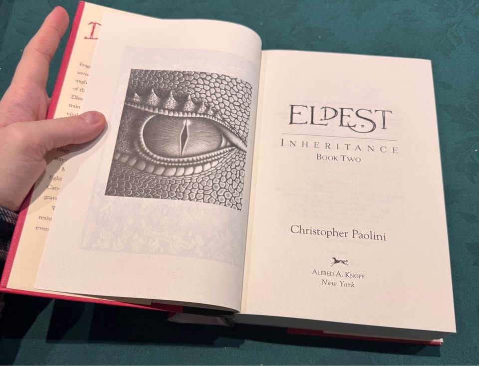 Eldest – Christopher Paolini | Hardcover First Edition - photo 4