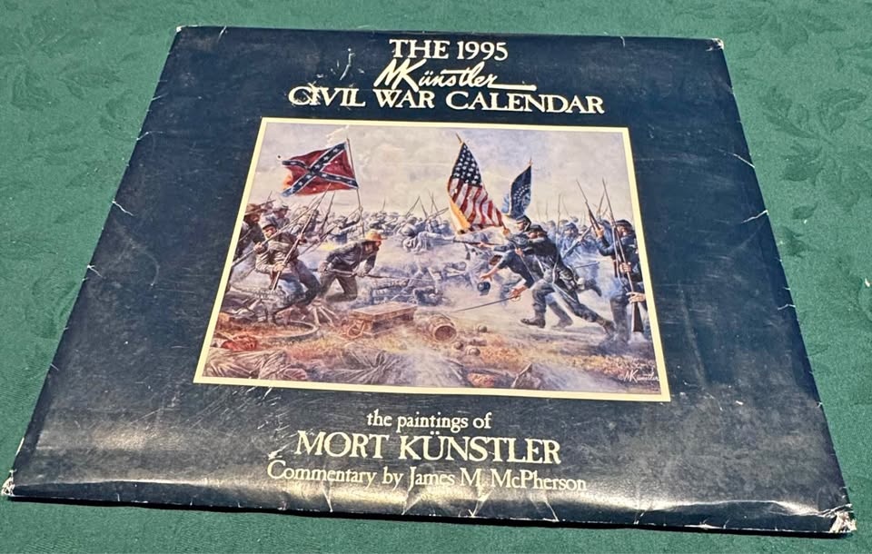 1995 Mort Künstler Civil War Calendar