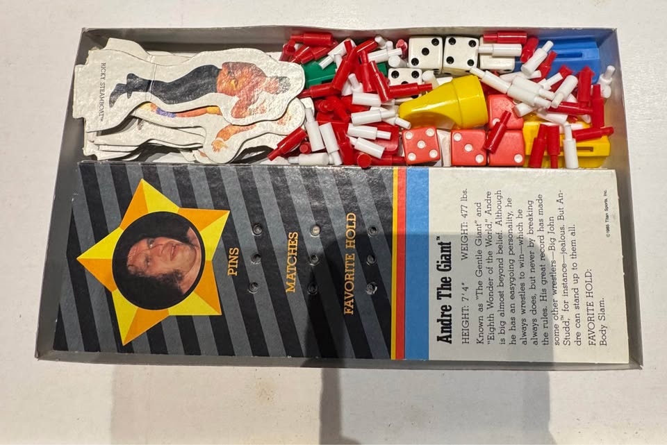 Vintage 1985 WWF Wrestling Superstars Board Game - photo 4