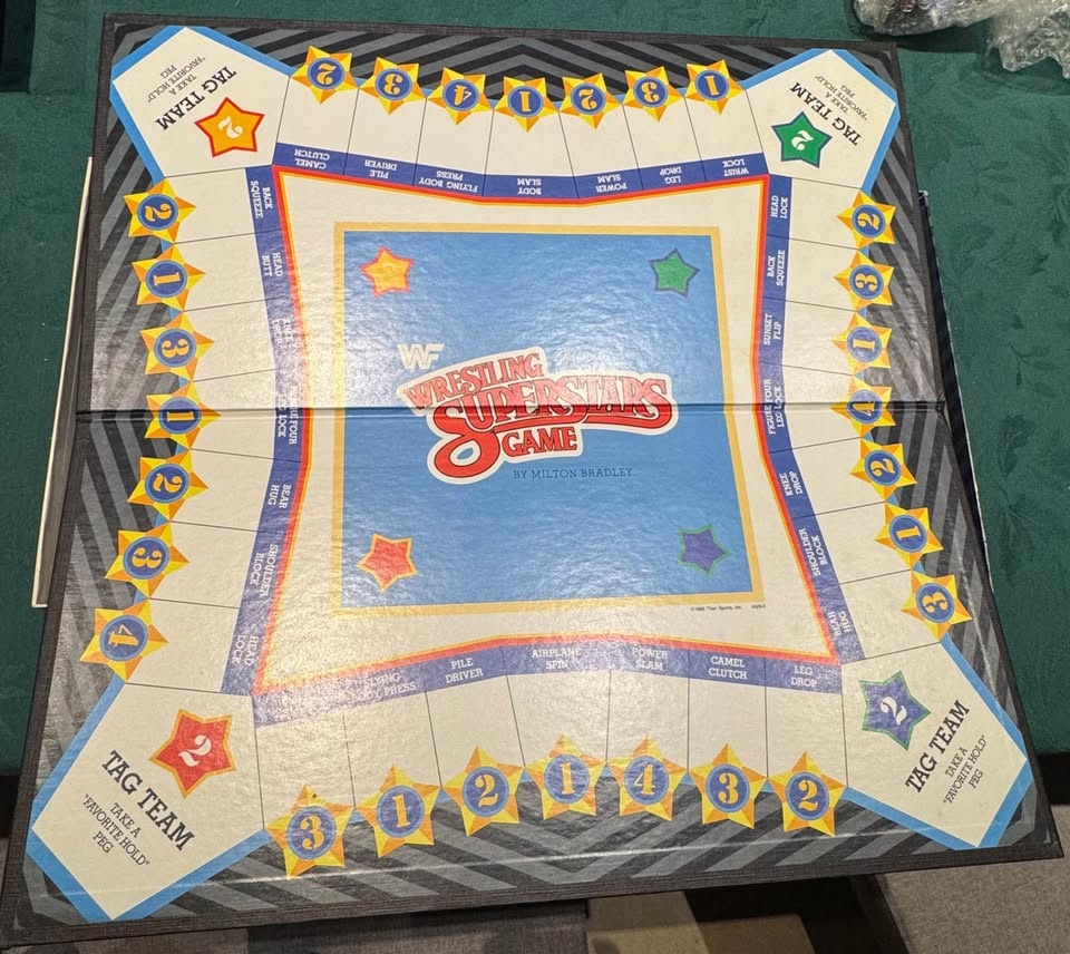 Vintage 1985 WWF Wrestling Superstars Board Game - photo 5