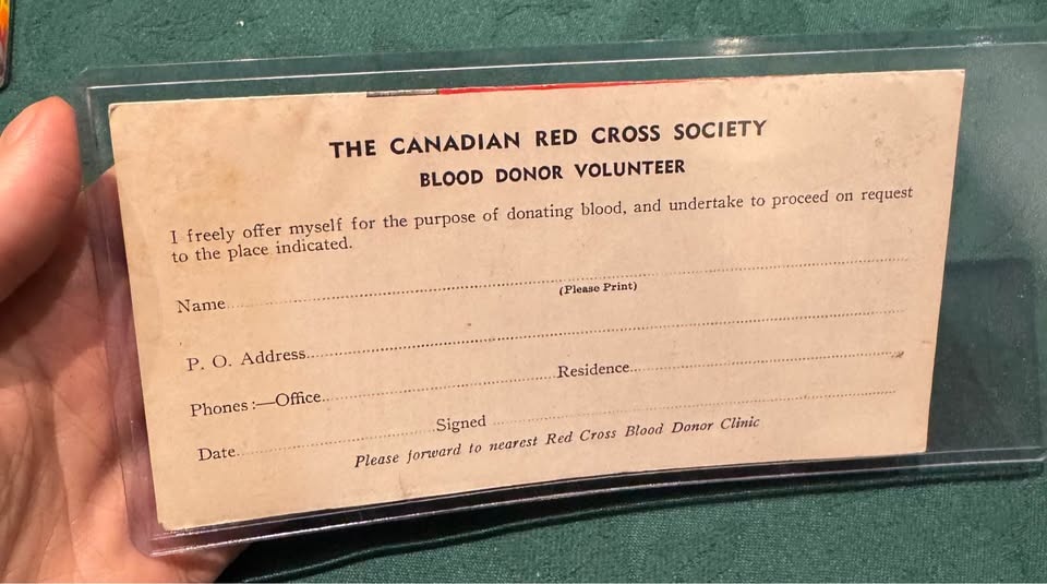 Vintage Canadian Red Cross Ephemera (WWII Era) 🥕 - photo 2