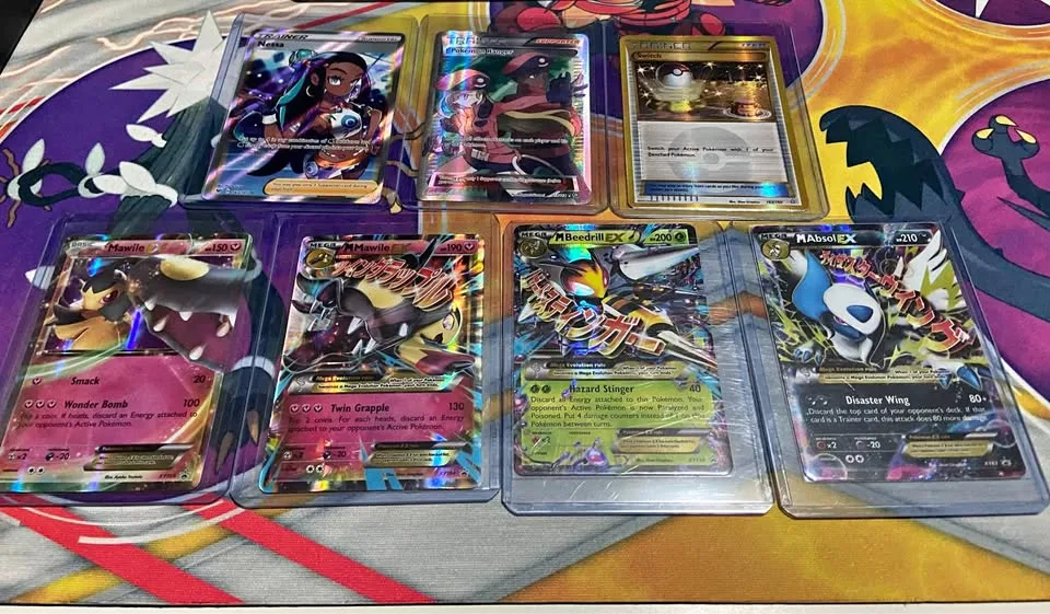 Trainers & mega pokemon cards thumbnail