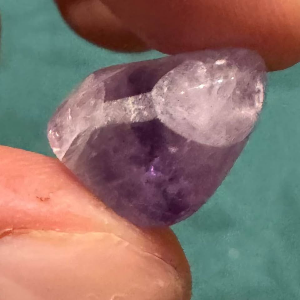 Natural Amethyst Crystals Polished Freeform (Lot of 2) - photo 3