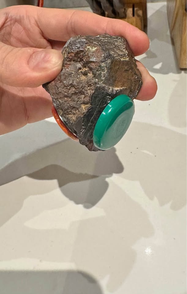 Magnetite-Rich Iron Ore Specimen