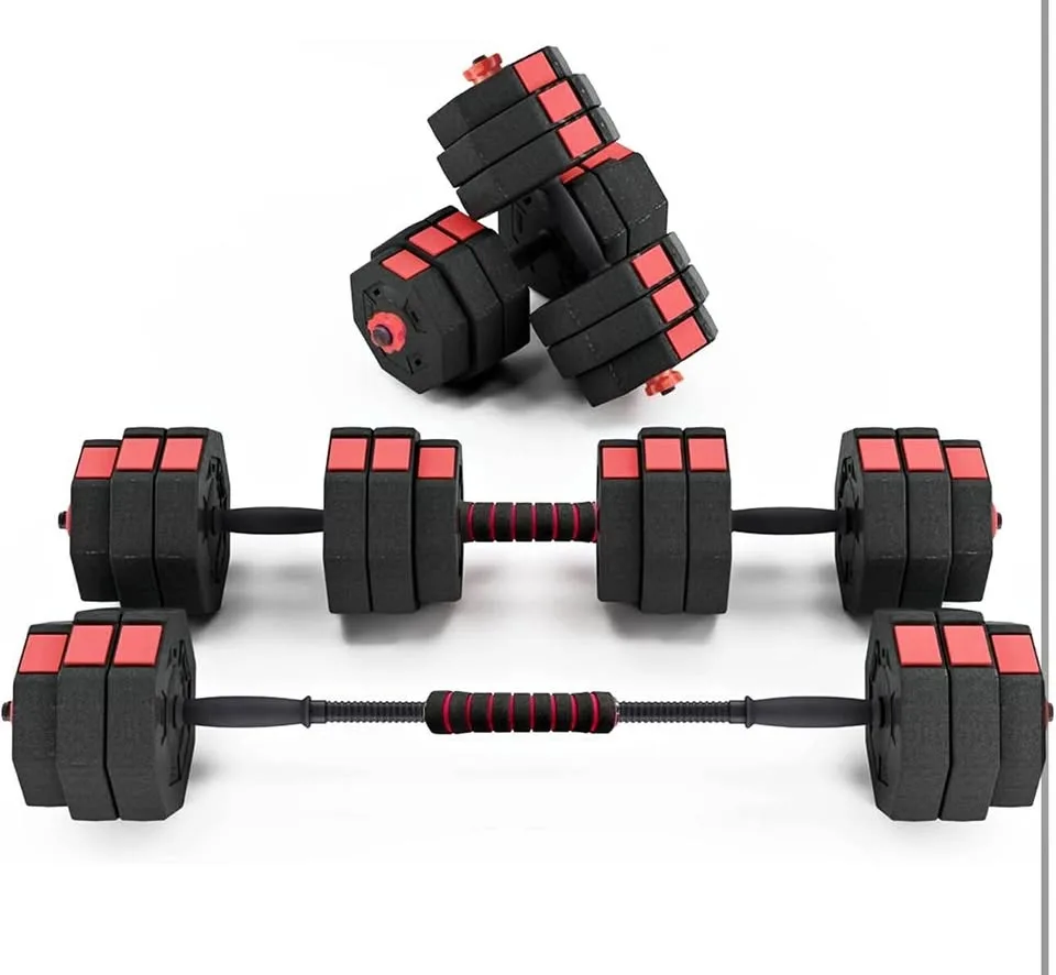 Adjustable Dumbbells Set, 3 in 1 Dumbbells Pairs thumbnail
