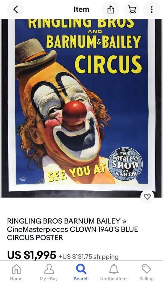 Ringling Bros. Poster Signed by Lou Jacobs (c.1965) - photo 5