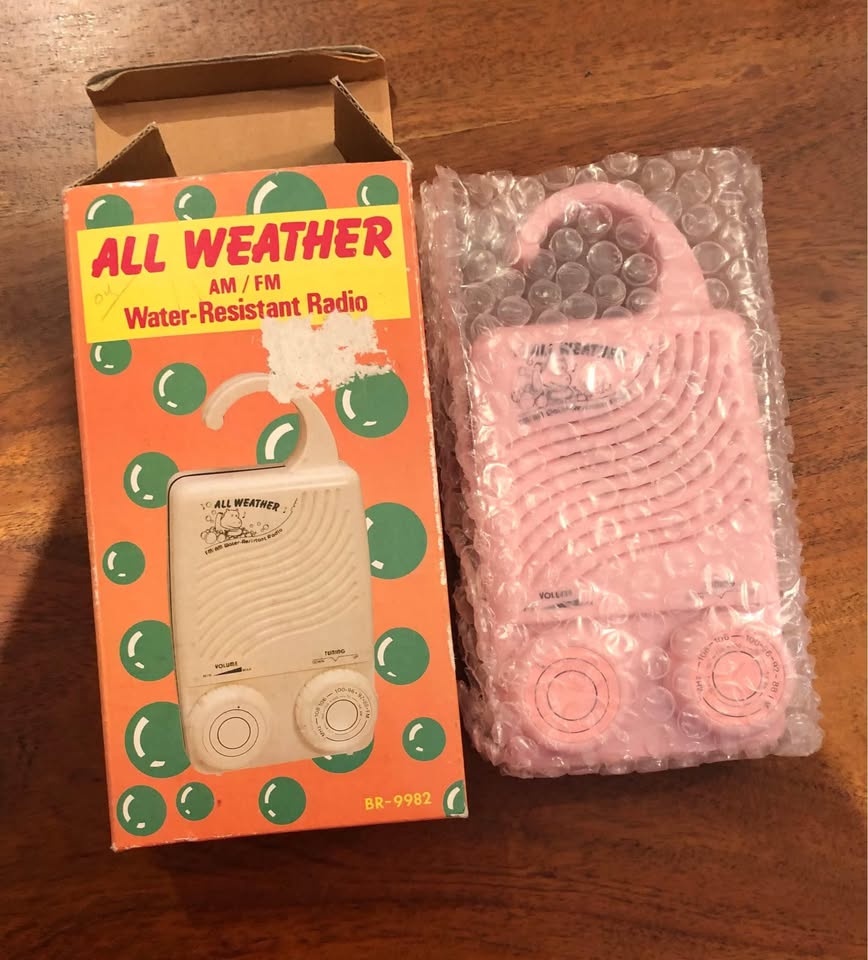 Vintage Radio All Weather AM/FM Water-Resistant Mint In Box 🥕 - photo 2
