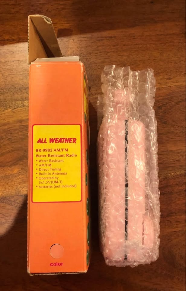 Vintage Radio All Weather AM/FM Water-Resistant Mint In Box 🥕 - photo 5
