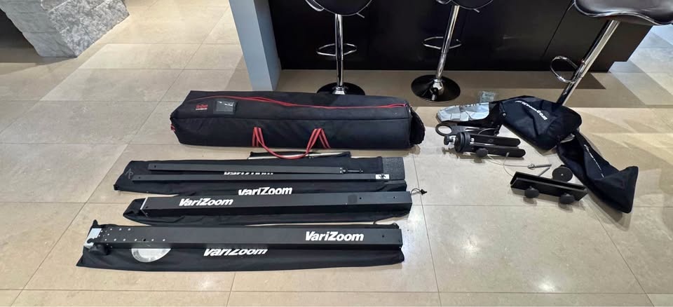 VariZoom QuickJib Pro Camera Crane + Dolly Track Kit