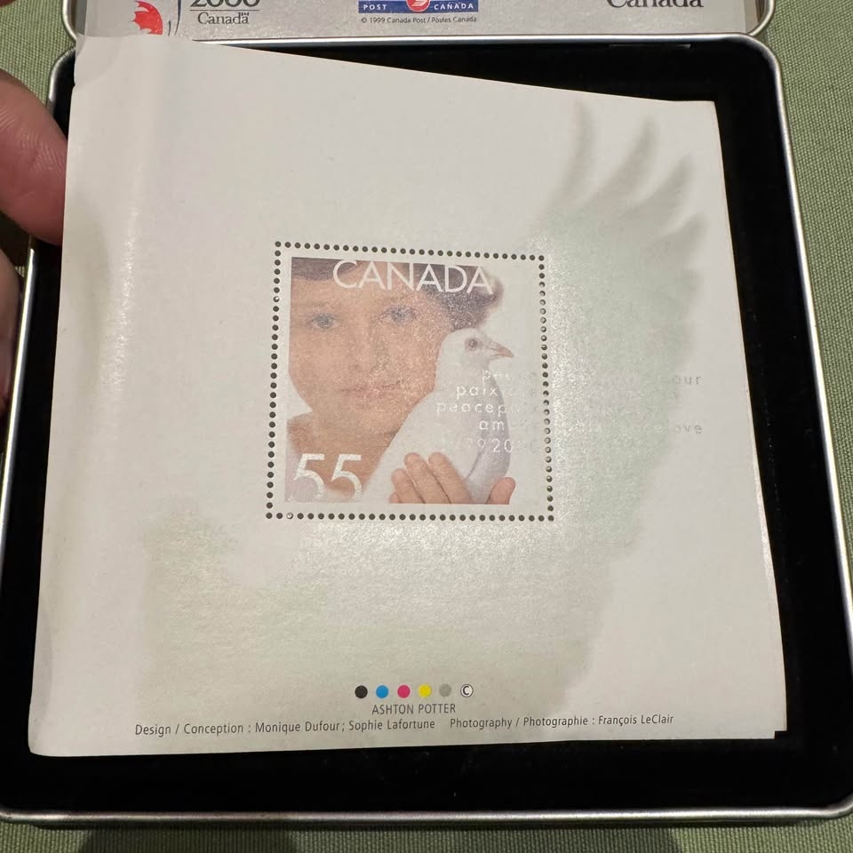 Canada Post Millennium Keepsake – Peace Dove - photo 5