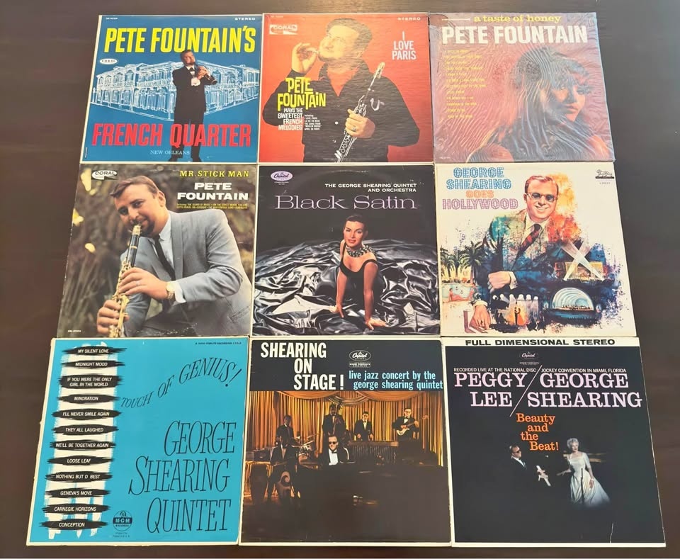 Pete Fountain & George Shearing Jazz Albums