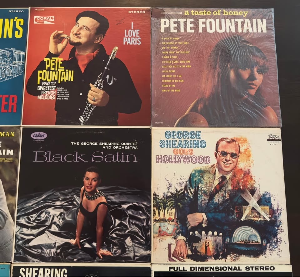 Pete Fountain & George Shearing Jazz Albums - photo 3