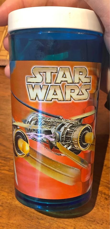 1999 Star Wars Phantom Menace Sippy Cup