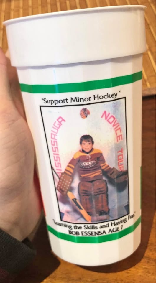 7/11 Slurpee Cup ‘Support Minor Hockey’ Winnipeg Jets Bob Essens