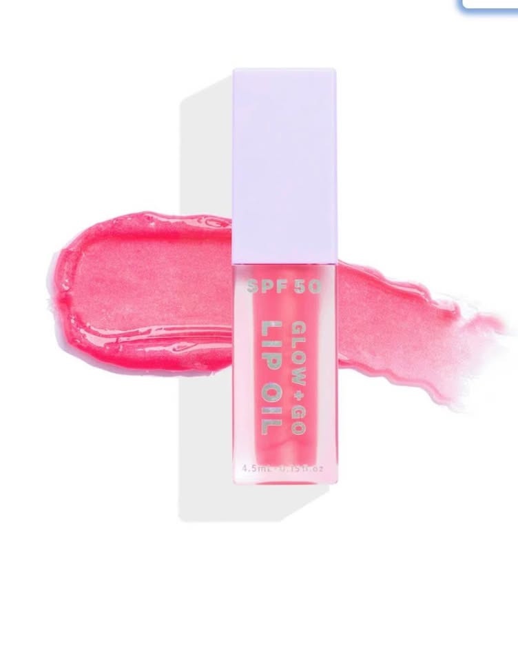 Naked Sundays SPF50 Glow & Go Lip Oil in Watermelon - photo 2