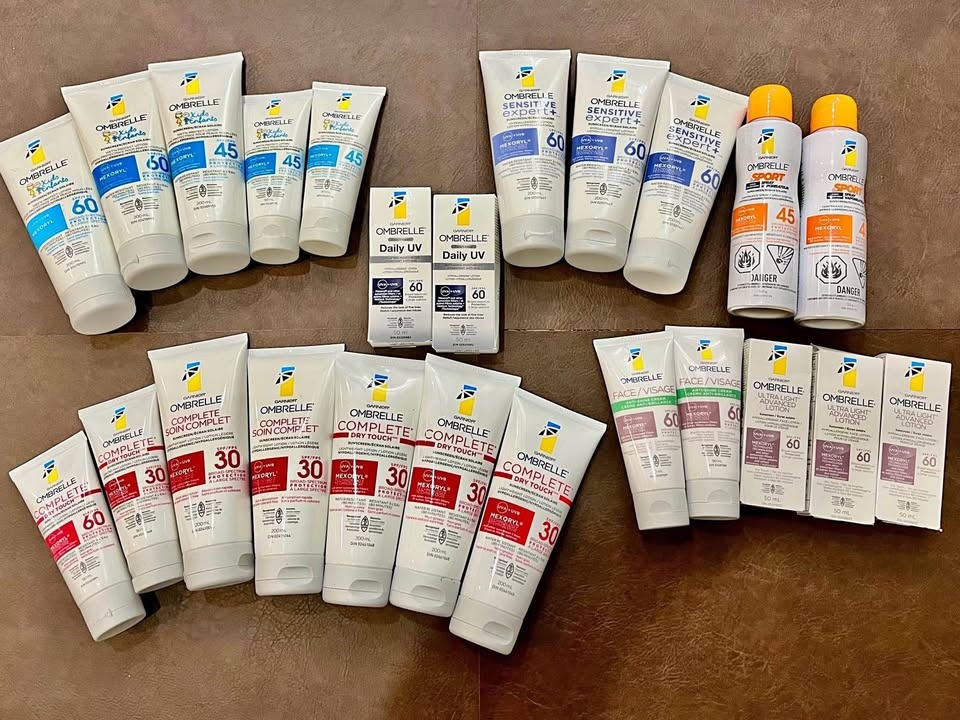 Ombrelle Sunscreen and Moisturizers