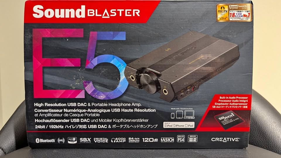 Soundblaster E5 Gaming DAC