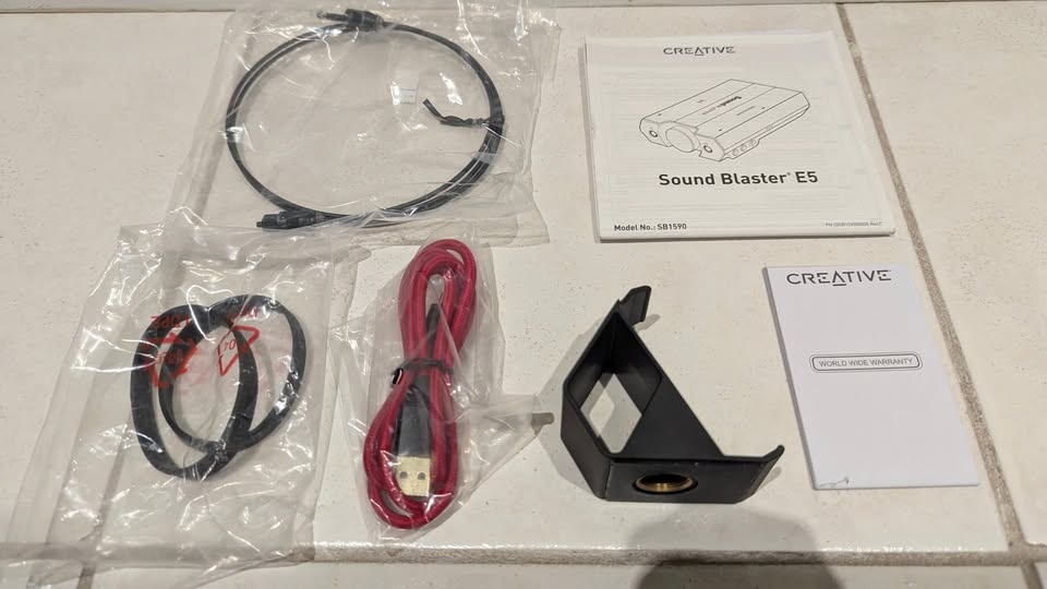 Soundblaster E5 Gaming DAC - photo 5