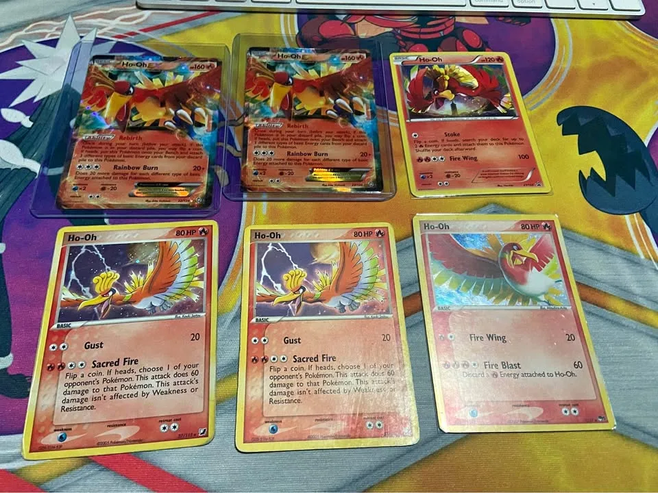 Ho -oh Pokémon cards thumbnail