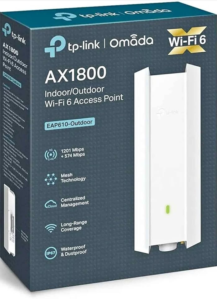 TP-Link Omada WiFi 6 AX1800 Outdoor Access Point
