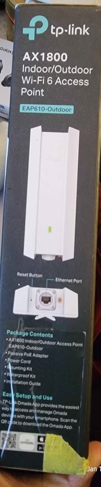 TP-Link Omada WiFi 6 AX1800 Outdoor Access Point - photo 5