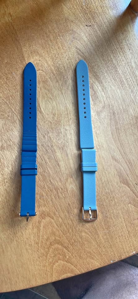 Fossil Silicone and Stainless Steel Interchangeable Watch Band S