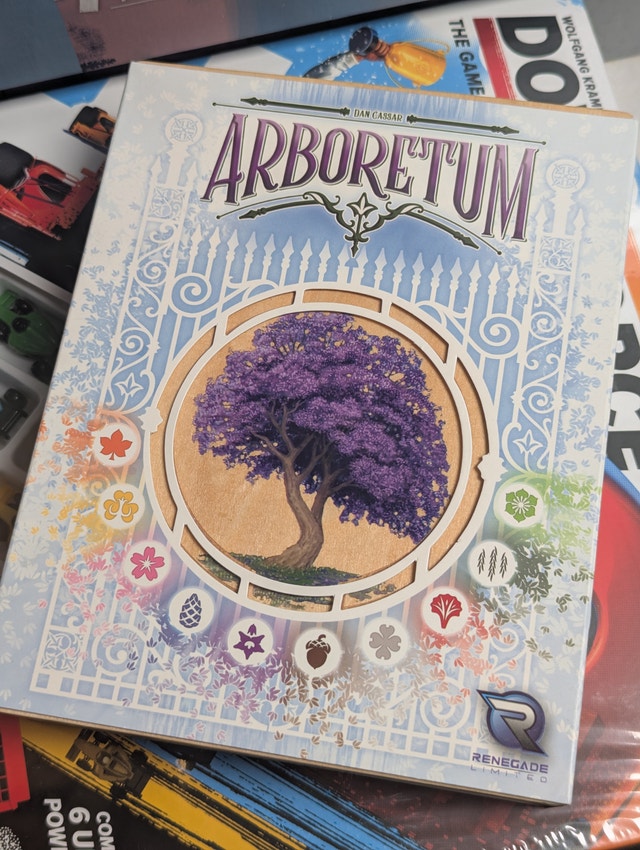 Arboretum English Deluxe Edition boardgame - unplayed