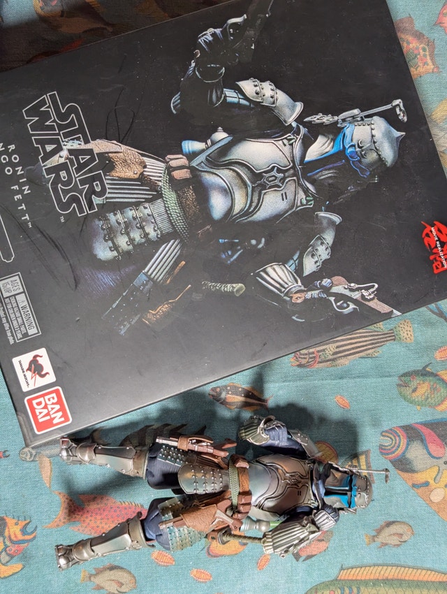 Bandai Tamashii Nations Ronin Jango Fett Star Wars figure - photo 2