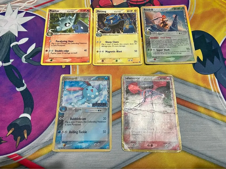 Ex delta species Pokémon cards thumbnail