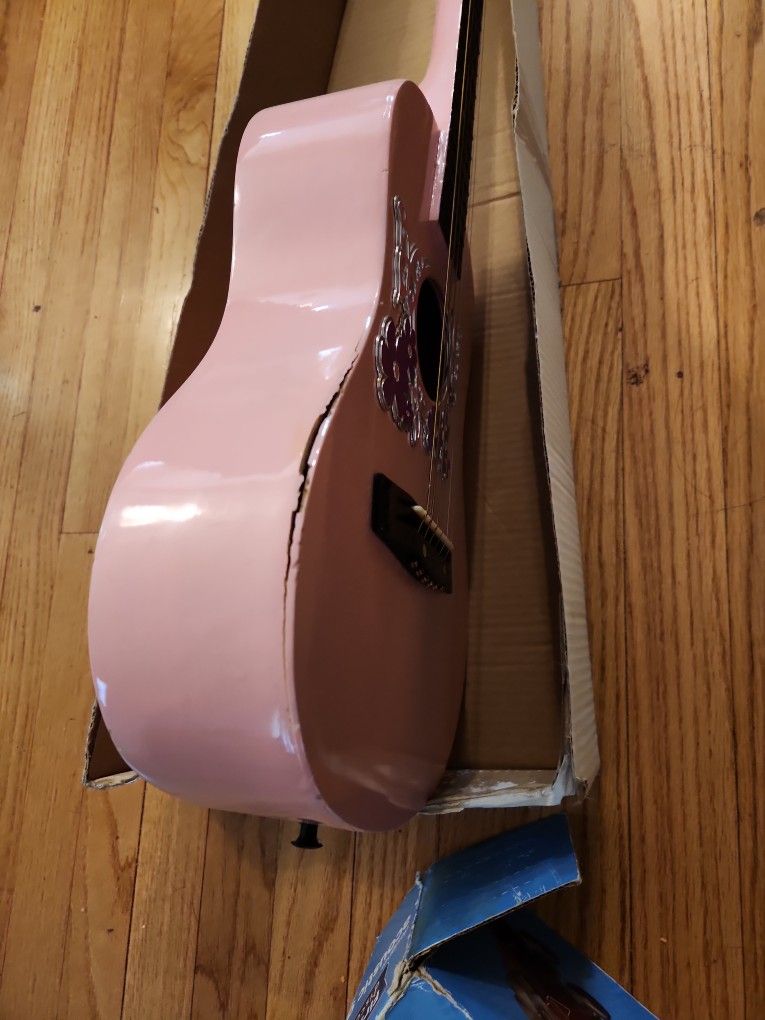 First Act Pink Guitar - photo 2